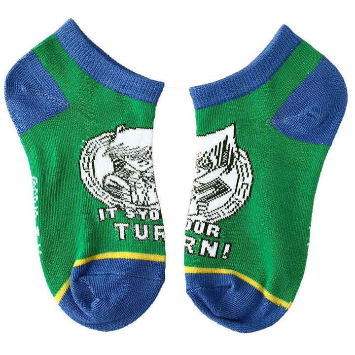 Yu-Gi-Oh! Characters Ankle Socks 6-Pack Set - Shadow Anime