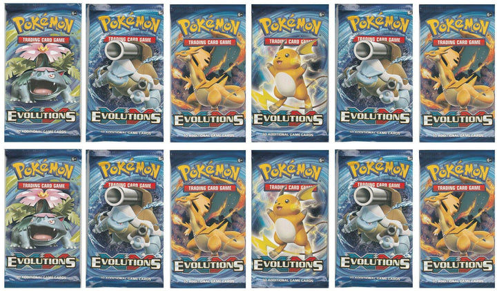 Pokemon XY Evolutions - 1/3 One Third Booster Box - 12 Packs