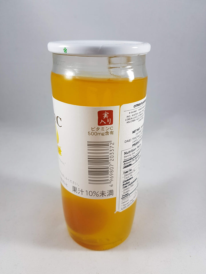 Hanip Kinkan & Lemon Japanese Citrus Flavored Water Left Side