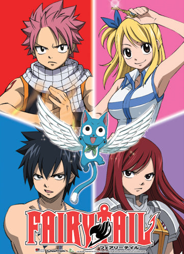 Fairy Tail Group Wall Scroll