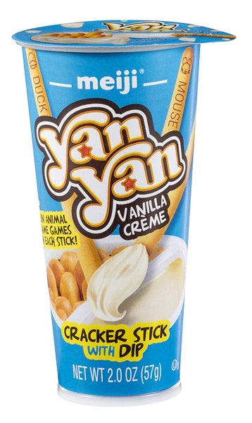 Meiji Yan Yan Biscuit Sticks W/ Vanilla Dip 2 oz