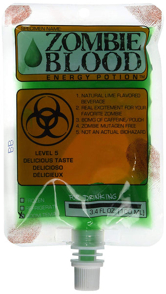 Zombie Blood Bag Energy Potion 3.4 oz
