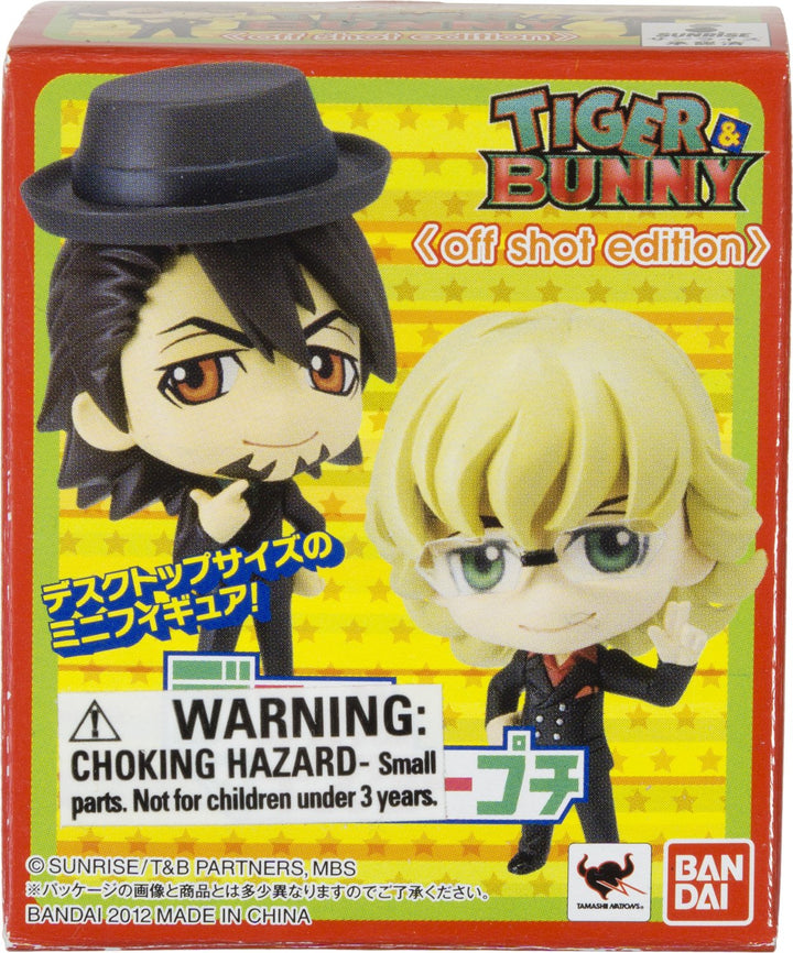 Tiger & Bunny Off Shot Edition Trading Figure (1 Random Blind Box) Box