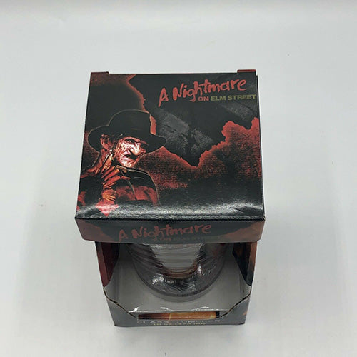 A Nightmare On Elm Street Freddy Krueger Pint Glass 16 oz Top
