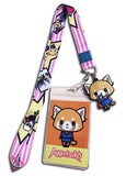 Aggretsuko & Friends Lanyard W/ Charm