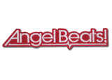 Angel Beats! Logo Iron-On Embroidered Patch