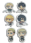 Attack On Titan Characters Sticker Set