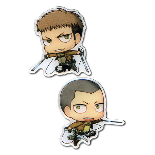 Attack On Titan Jean & Conny Lapel Pins Set of 2