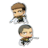 Attack On Titan Jean & Conny Lapel Pins Set of 2