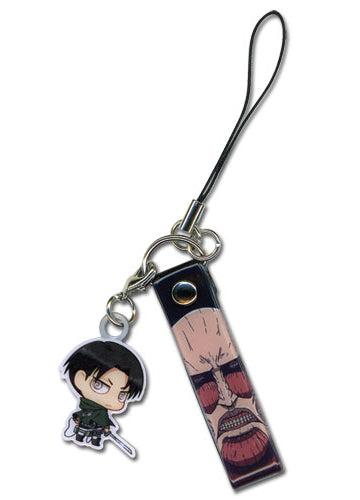 Attack On Titan Levi Cell Phone Charm
