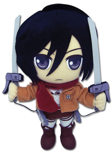 Attack On Titan Mikasa Plush Doll