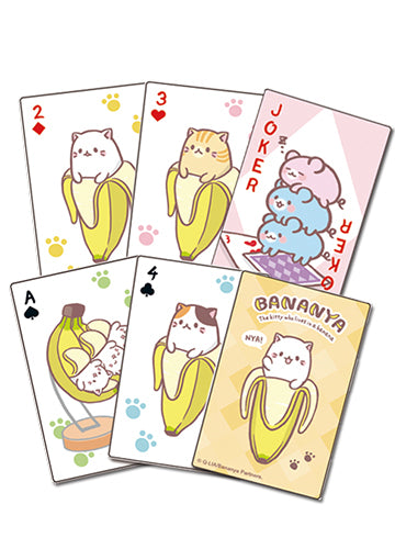 Bananya Group Poker Playing Cards