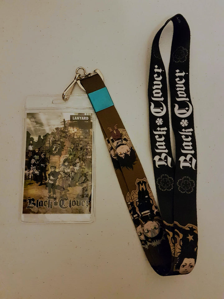 Black Clover Asta, Yuno & Yami Lanyard
