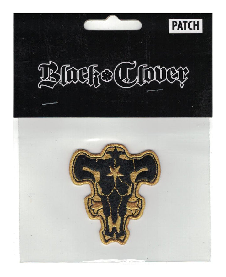 Black Clover Black Bulls Squad Logo Sew On Patch - Asta Magic Knight Anime Embroidered Patch
