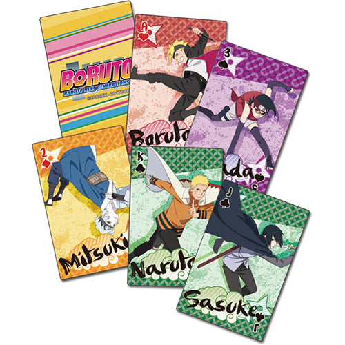 Boruto Naruto Next Generations Group Poker Playing Cards