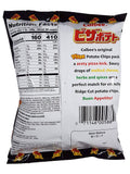 Calbee Pizza Potato Chips 2.54 oz Back