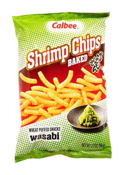Calbee Shrimp Chips Wasabi Flavor 3,3 oz