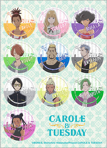 Carole & Tuesday Characters Sticker Set