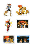 Cowboy Bebop Ed & Ein Die Cut Sticker Set