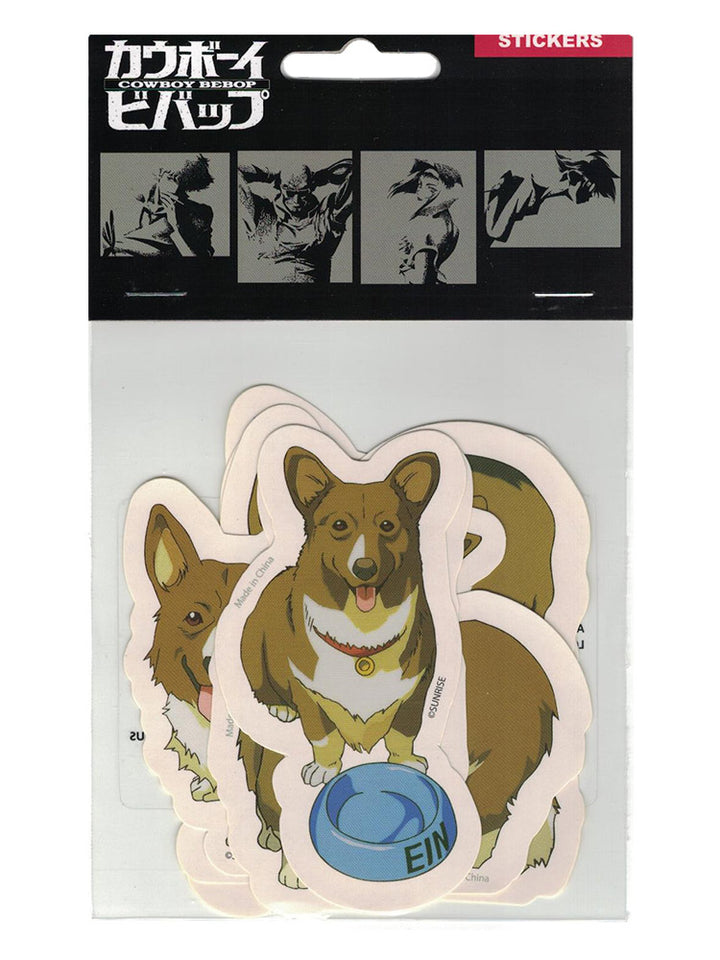 Cowboy Bebop Ein Die Cut Sticker Set Front