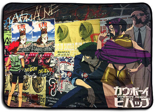 Cowboy Bebop Group Throw Blanket