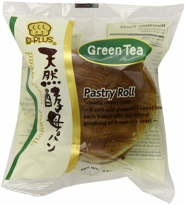 D-Plus Green Tea Flavor Sweet Bread
