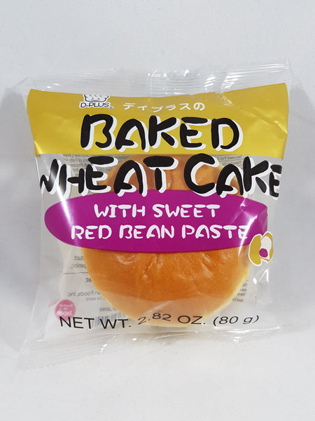 D-Plus Red Bean Flavor Sweet Bread W/ Filling