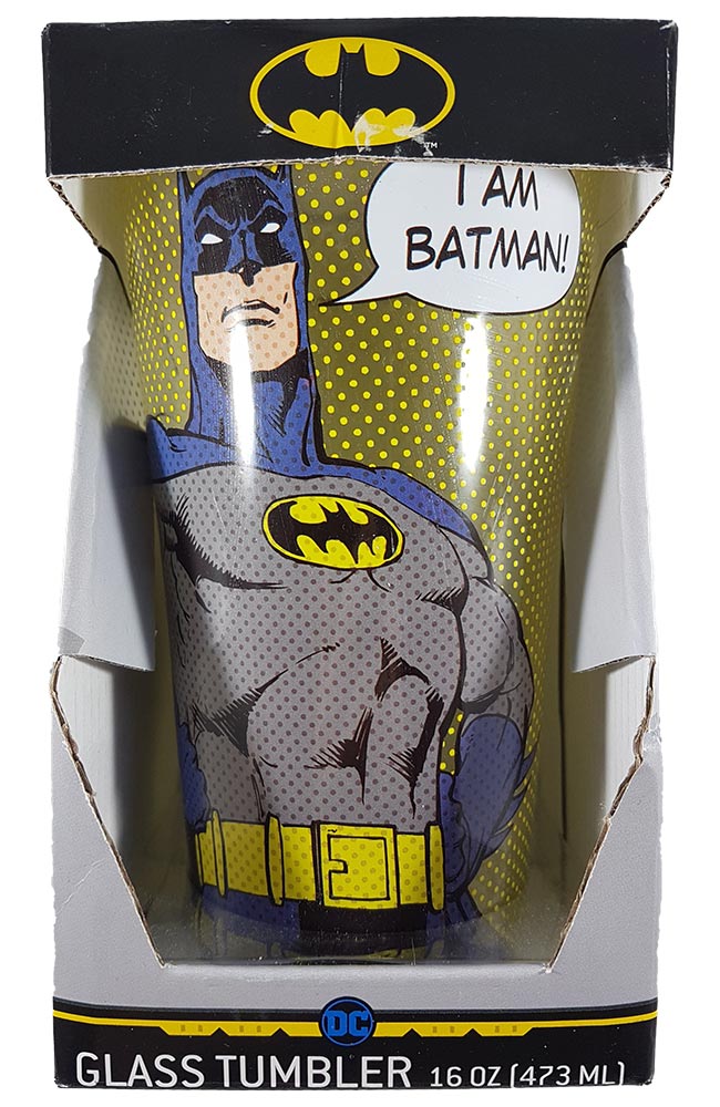 DC Comic Batman Pint Glass 16 oz