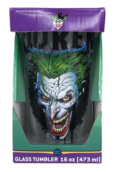 DC Comic Batman The Joker Pint Glass 16 oz