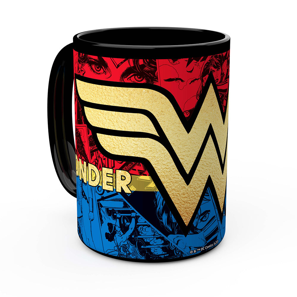 DC Comic Wonder Woman Color Change Mug 15oz Side