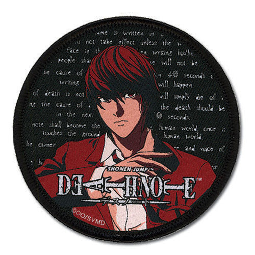 Death Note Light Iron Sew On Patch