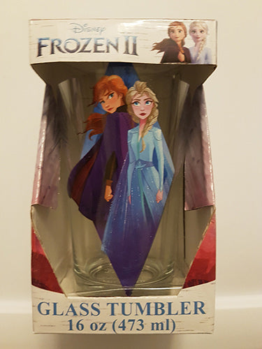 Disney Frozen II Anna & Elsa Pint Glass 16 oz