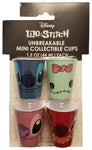Disney Lilo & Stitch Unbreakable Mini Collectible Cups 1.5 oz