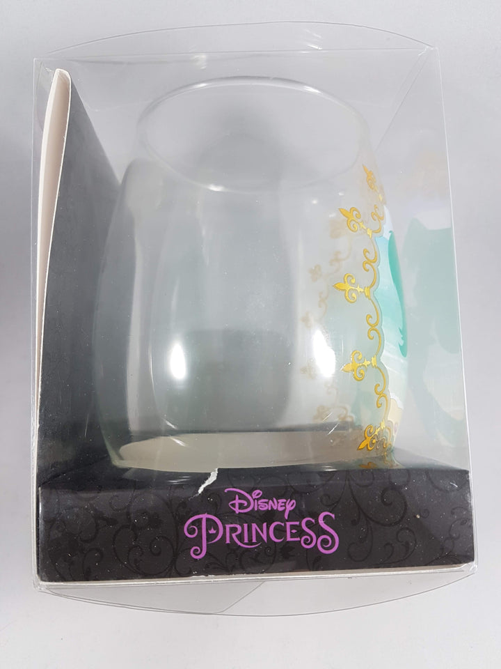 Disney Princess The Little Mermaid Silhouette Teardrop Wine Glass Left Side