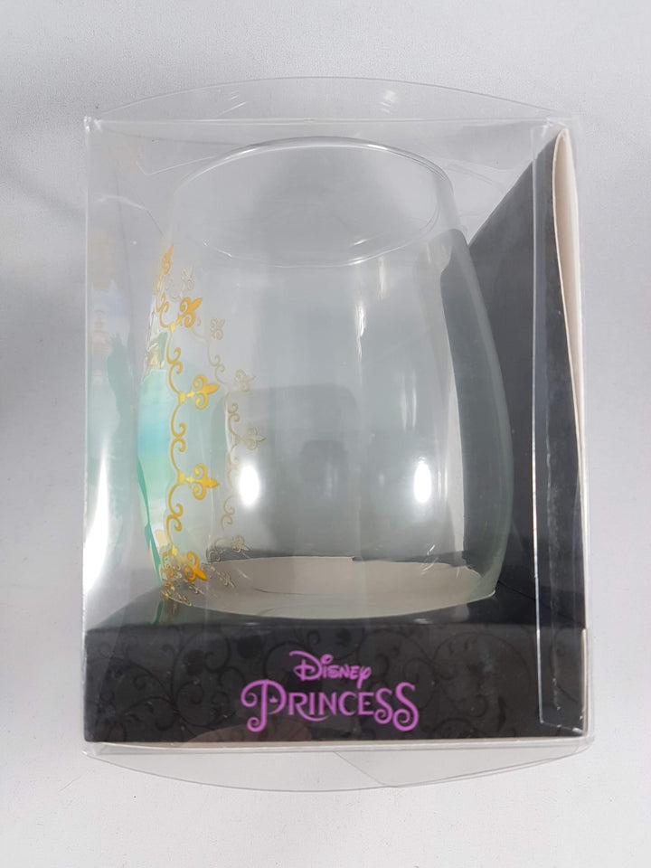 Disney Princess The Little Mermaid Silhouette Teardrop Wine Glass Right Side