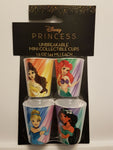 Disney Princess Unbreakable Mini Collectible Cups 1.5 oz