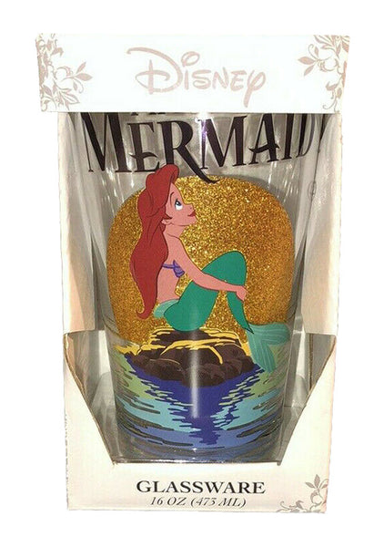 Disney The Little Mermaid Ariel Pint Glass 16 oz