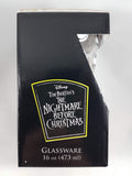 Disney The Nightmare Before Christmas Jack Faces Pint Glass 16 oz Left Side