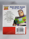 Disney Toy Story Buzz Lightyear Tear Drop Wine Glass Back