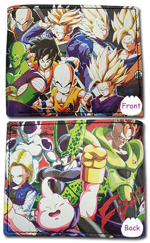 Dragon Ball Fighter Z Characters Bifold Wallet