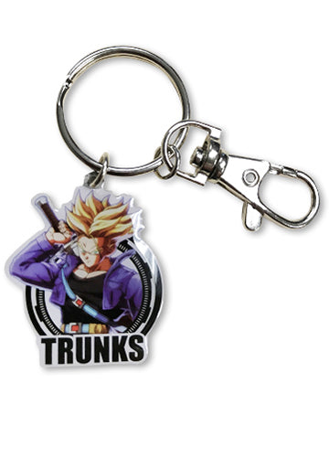 Dragon Ball Fighter Z Trunks Metal Keychain