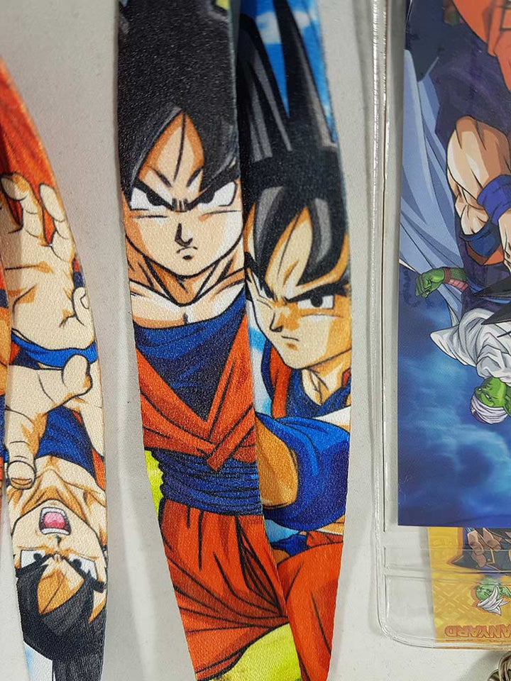 Dragon Ball Super Goku Lanyard Close Up