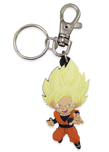 Dragon Ball Super Saiyan Goku Keychain