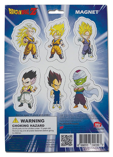 Dragon Ball Z Characters Magnet Collection