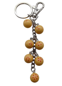 Dragon Ball Z Dragon Balls Complete Set Keychain - All 7 Dragon Balls