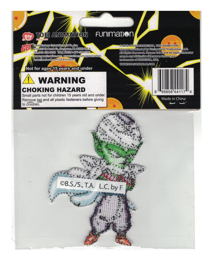Dragon Ball Z Piccolo Sew On Patch Back