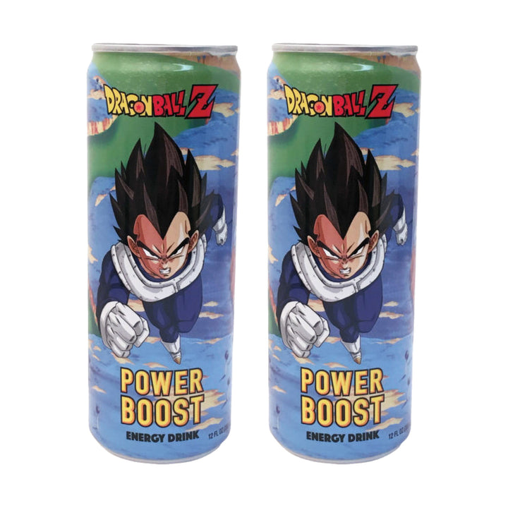 Dragon Ball Z Power Boost Energy Drink 2 Pack 2 Cans