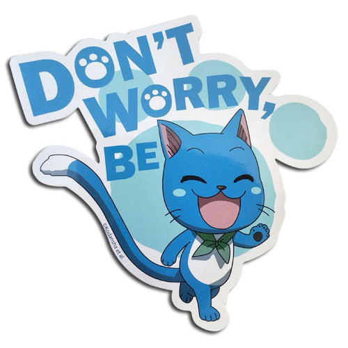 Fairy Tail Don't Worry Be Happy Sticker