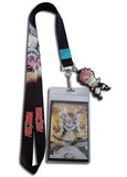 Fairy Tail Fiery Dragon Natsu Lanyard With Charm