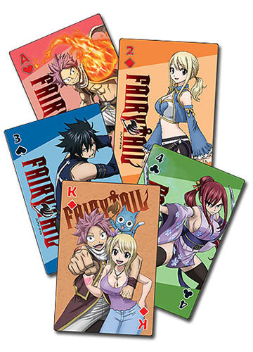 Fairy Tail S7 Characters Poker Playing Cards